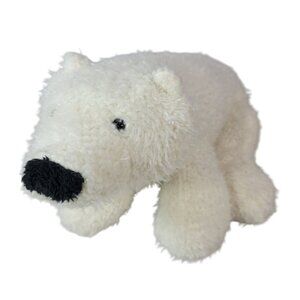 2/$15 Webkinz Polar Bear Plush White Stuffed Animal Beans No Codes Ganz HM116